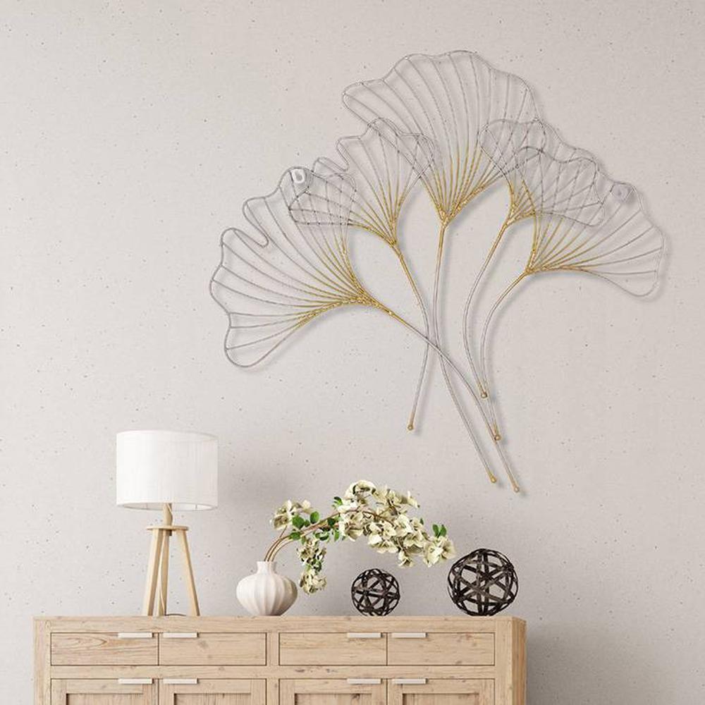 Multi-Finish Iron Wire Wall Decor Multi-Finish Iron Wire Wall Decor