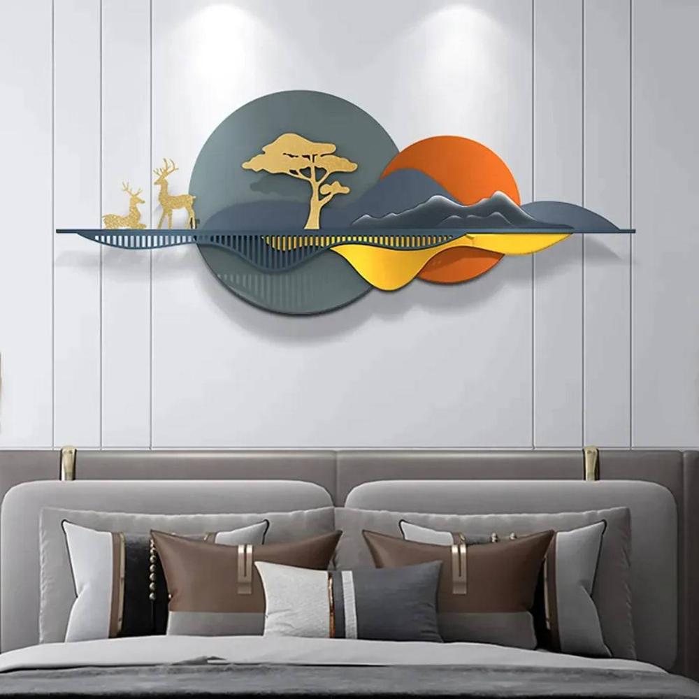Metallic scenery Wall Art Metallic scenery Wall Art