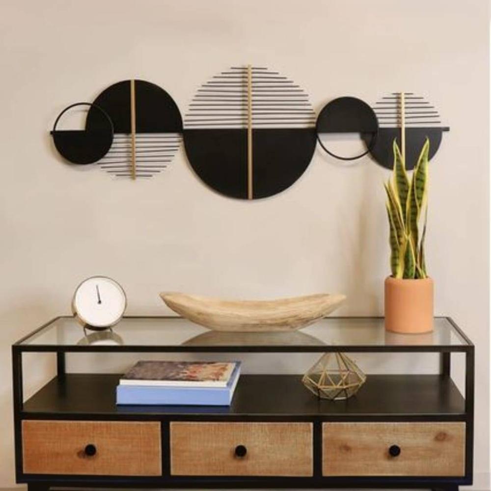 Modern Metal Black Wall Art Modern Metal Black Wall Art